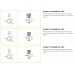 Модульные светильники HALLA Lighting серии BRC симметричные